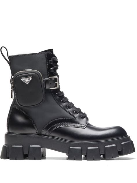 prada ankle pouch combat boots dupe|zara prada boots dupe.